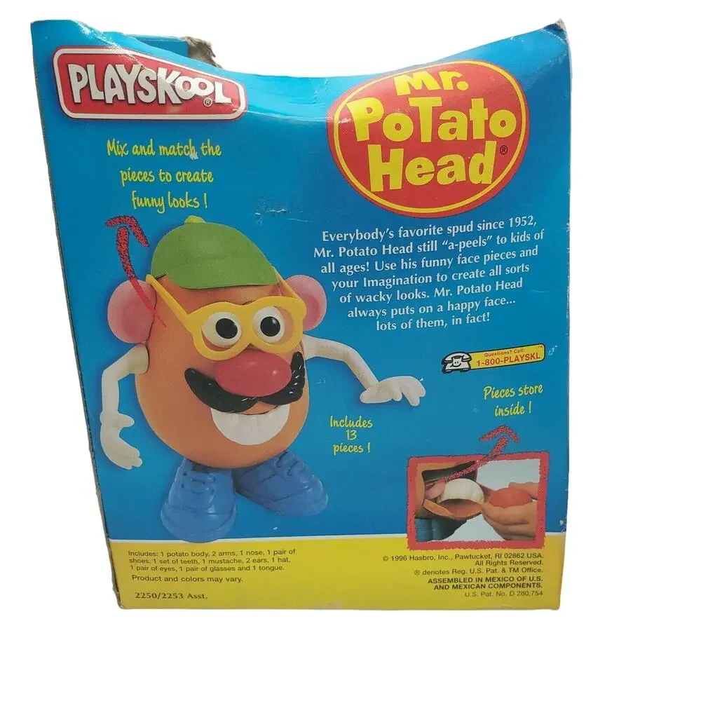 Vintage PlaySkool Mr. Potato Head in Original Box Circa 1996
